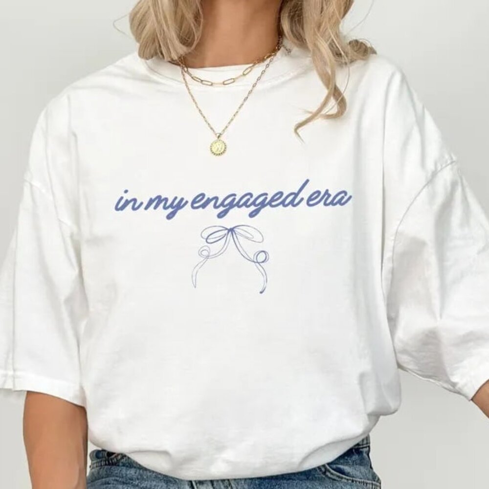 In My Engaged Era Bridal Shirt, Engagement Shirt